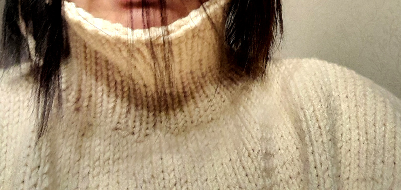 свитер спицами